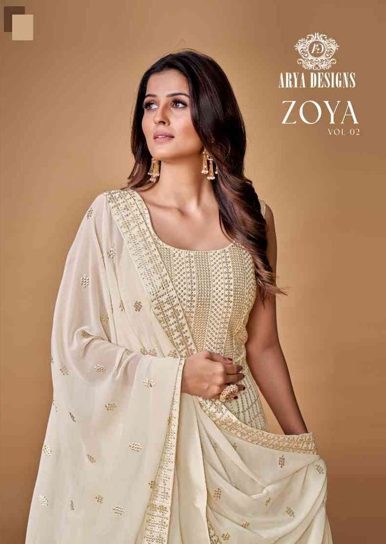 Arya Designs Zoya Vol 2 Party Wear Designer Anarkali Dress