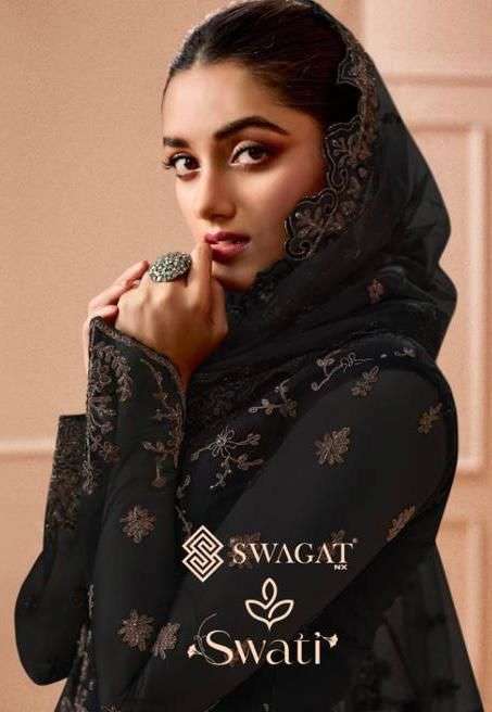 Swagat Swati 3501 To 3506 Designer Work Party Wear Suit New Designs
