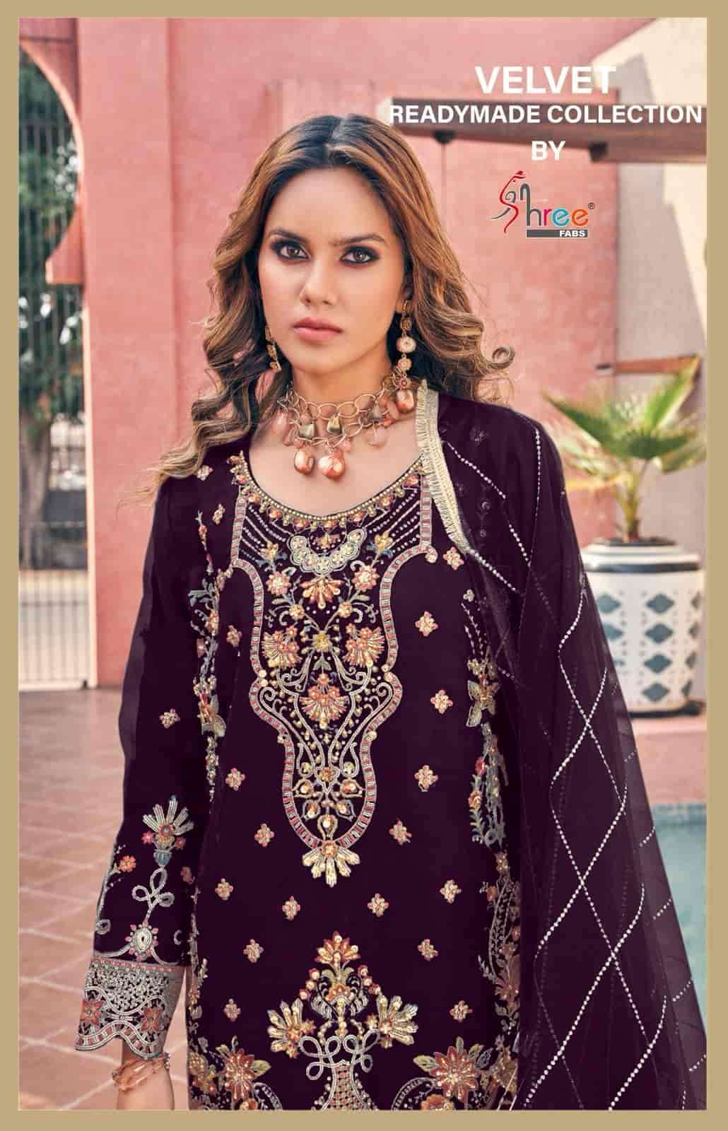 Shree Fabs Velvet Pakistani Designer Suit