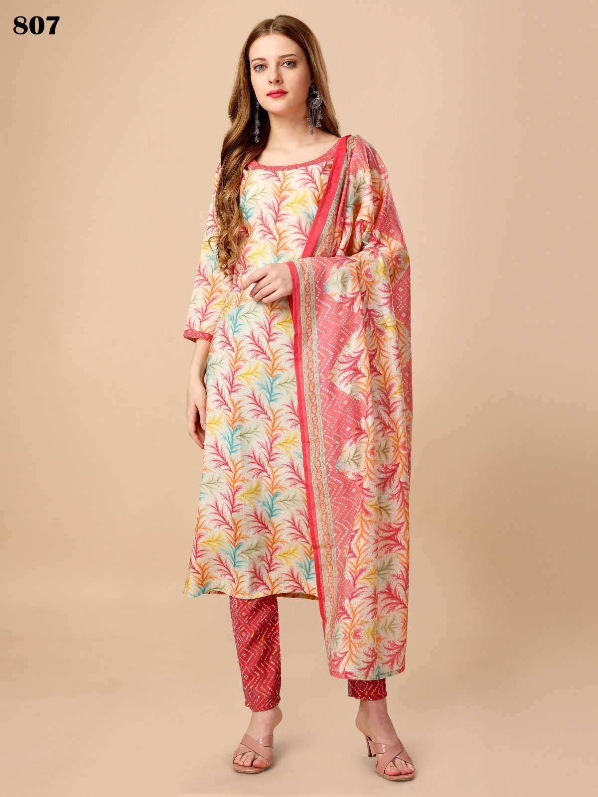 Beriston Bs Vol 8 Fancy Cotton Kurti Pant Dupatta Single Collection Price