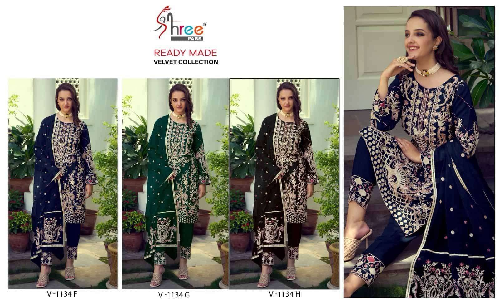 Shree Fabs V 1134 Pakistani Partywear Suit