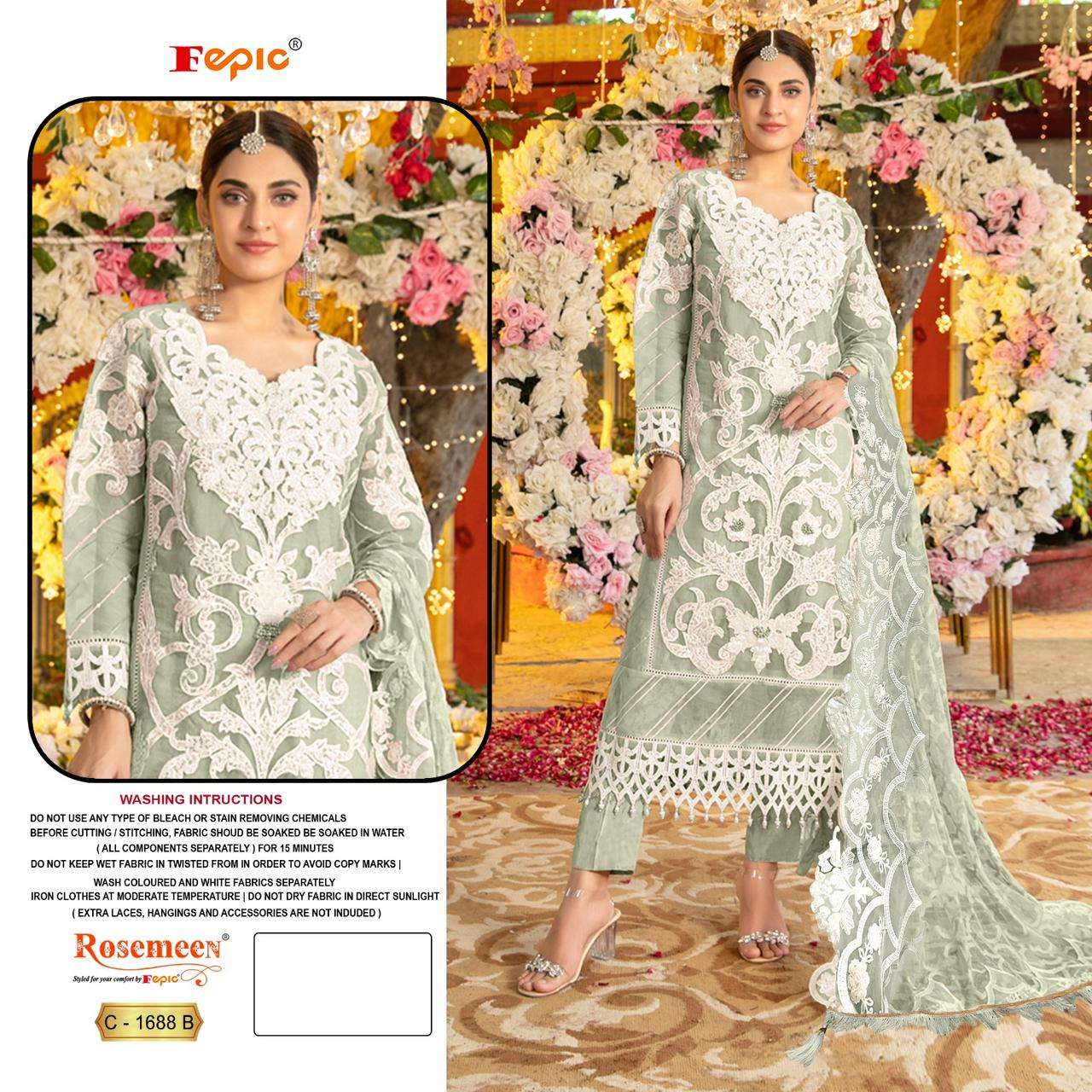 Fepic C 1688 Colors Pakistani Salwar Kameez