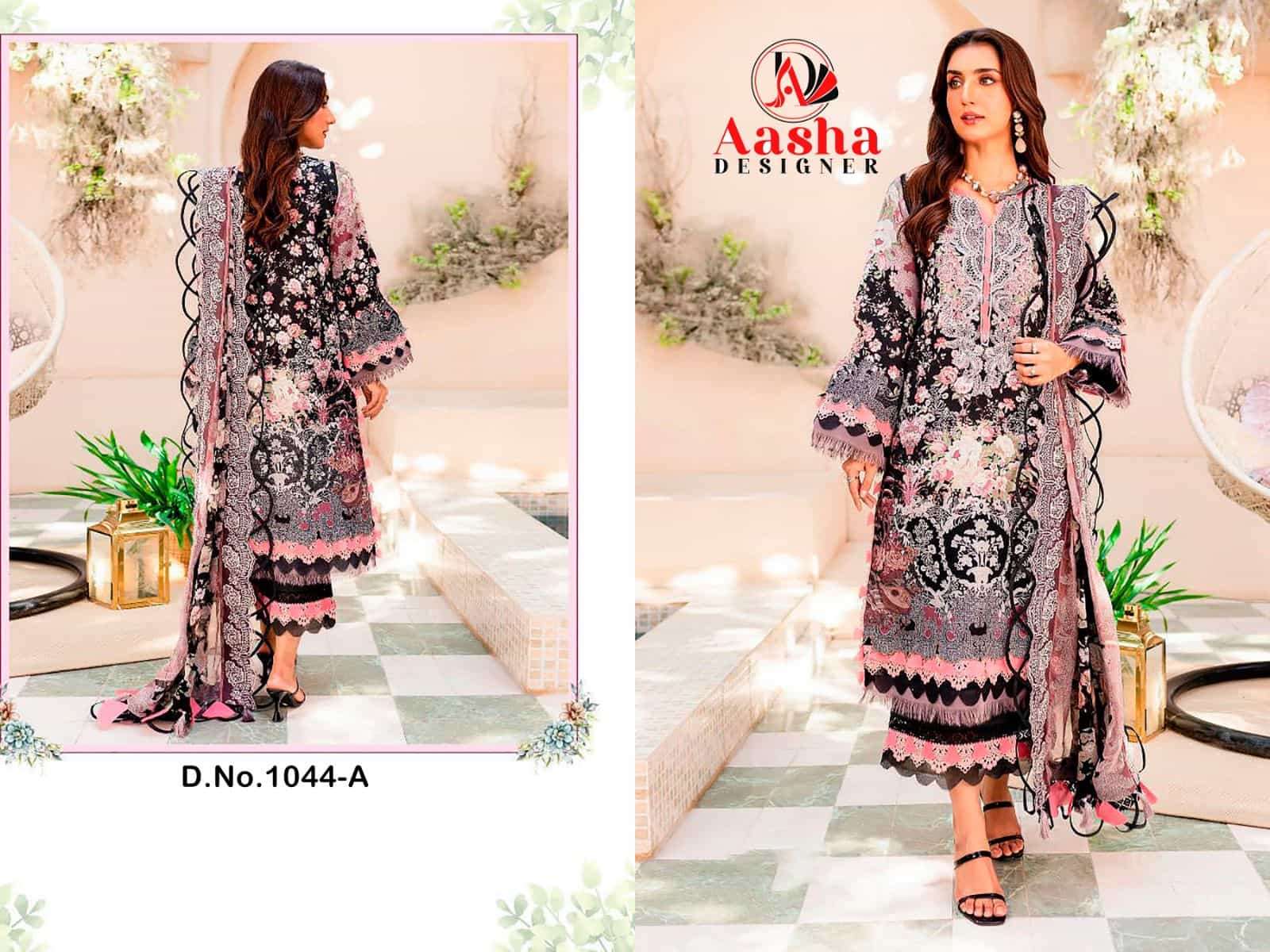 Aasha Designer Needle Wonder Cotton Suit
