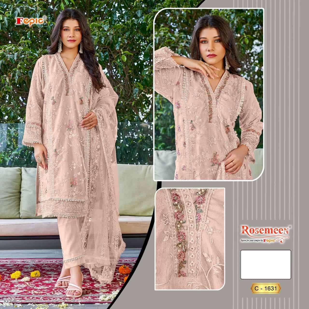 Fepic C 1631 Colors Pakistani Festive Wear Style Designer Salwar Suit Wholesalers