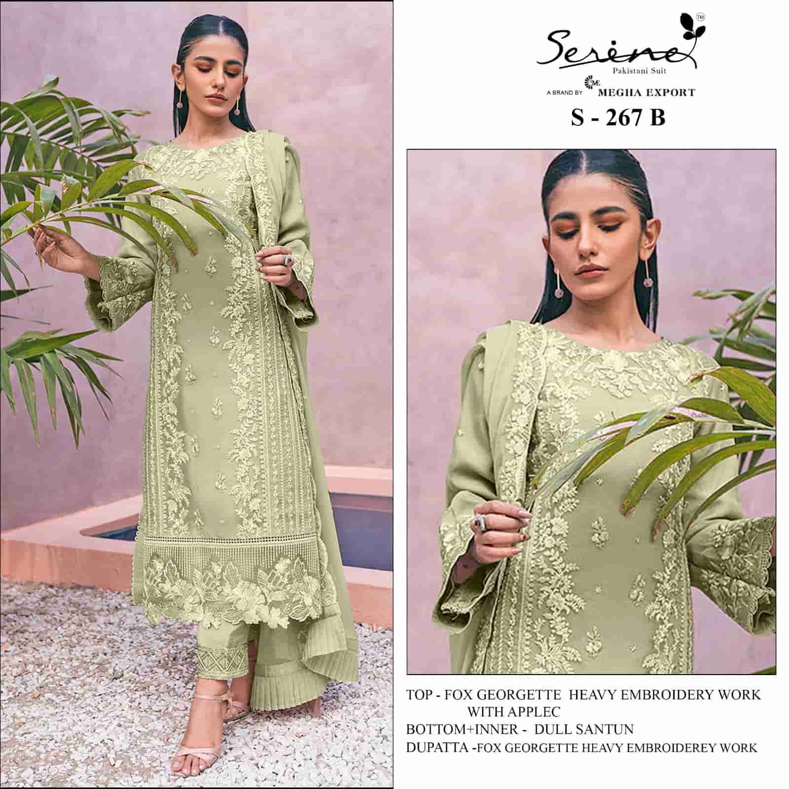 Serine S 267 B Georgette Exclusive Embroidered Salwar Kameez Series