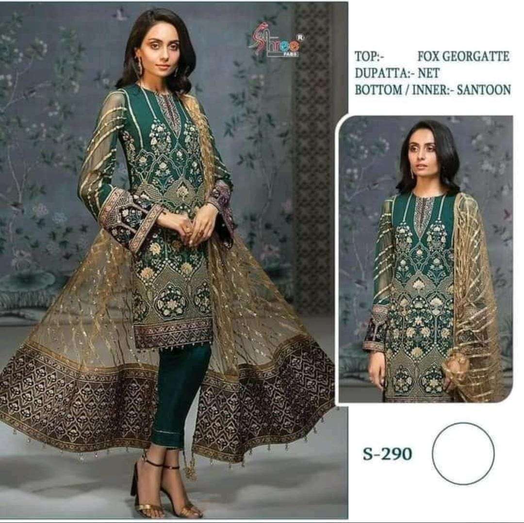 Shree Fabs S 290 Pakistani Festive Wear Style Designer Suit