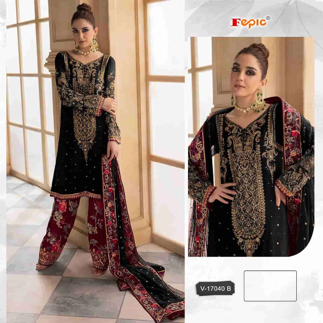 Fepic V 17040 B Exclusive Festive Wear Style Designer Salwar Suit Collection