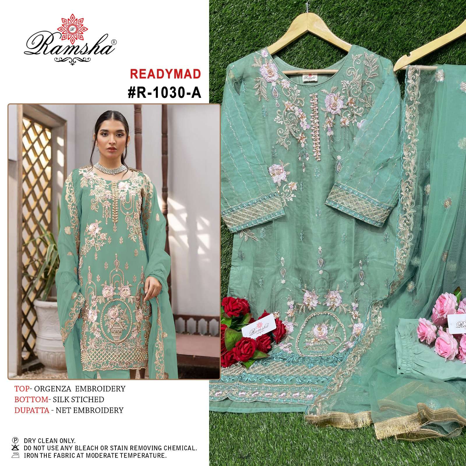 Ramsha R-1030 NX Readymade Pakistani Suit