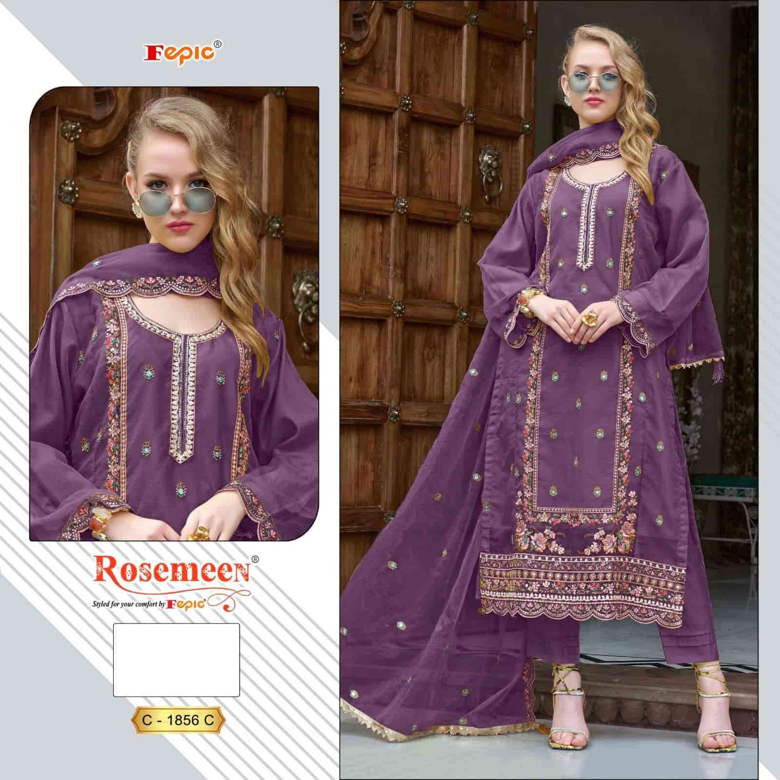 Fepic C 1856 C Festive wear Style Designer Pakistani Suit Collection