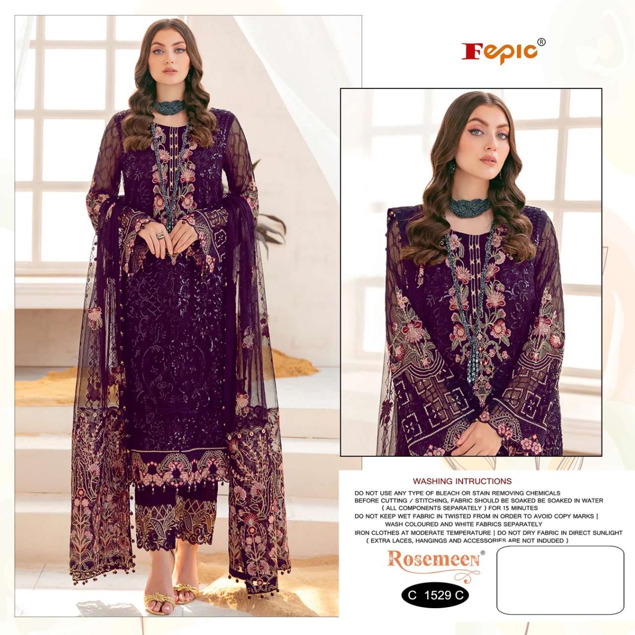 Fepic Rosemeen C 1529 C Pakistani Salwar Kameez