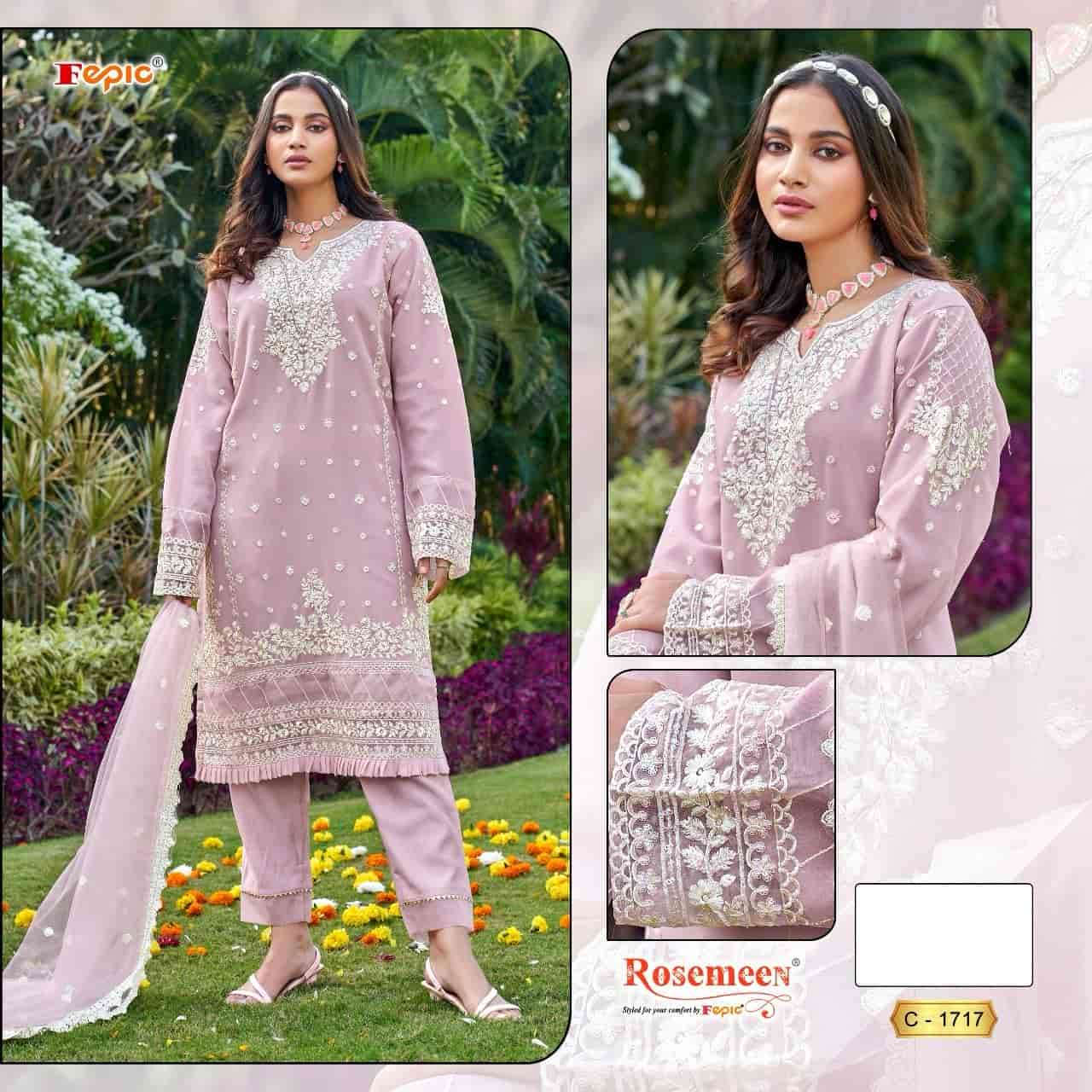 Fepic C 1717 Colors Heavy Designer Style Pakistani Salwar Suit Wholesalers