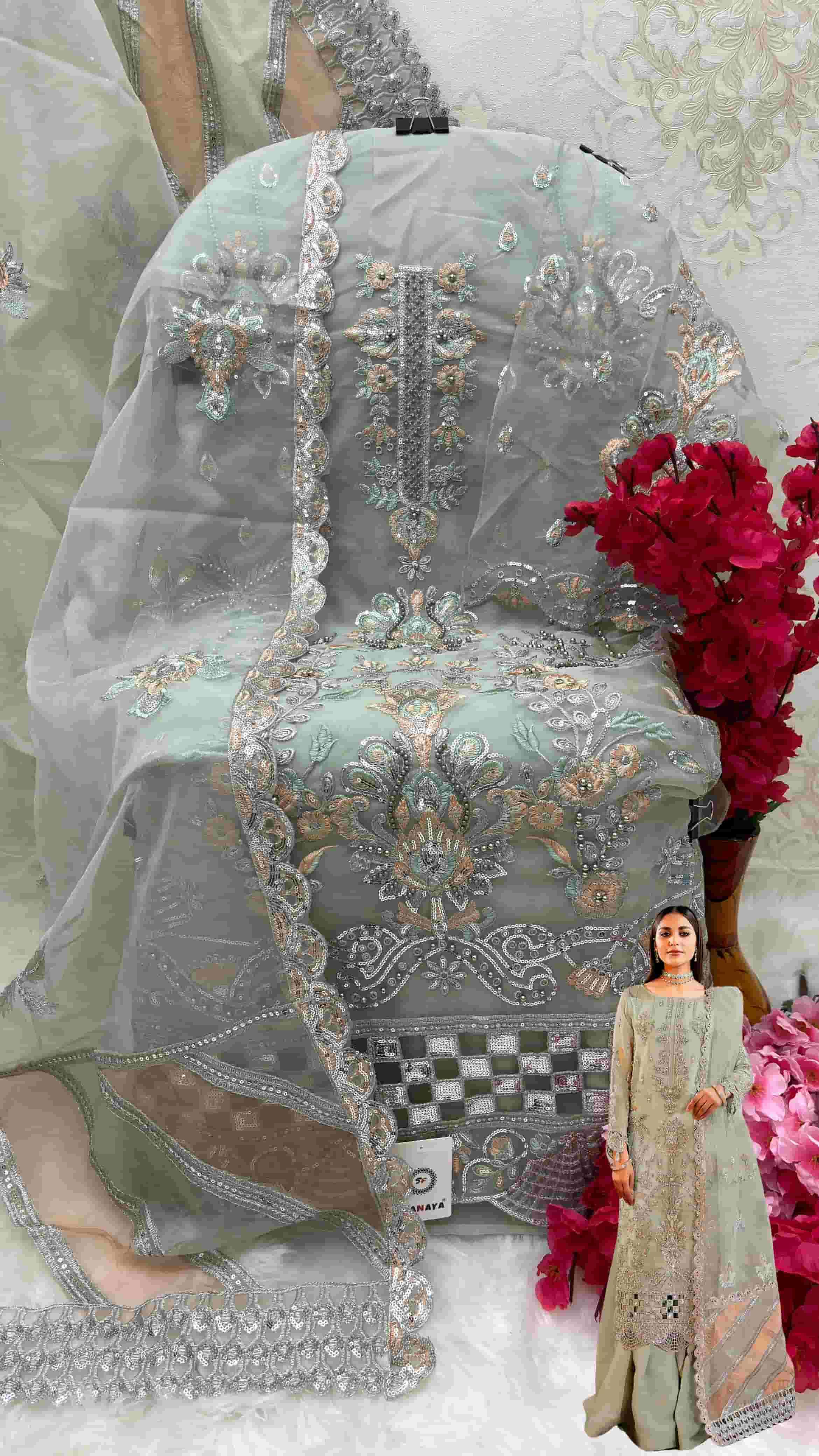 Shanya S 161 Pakistani Festive Wear Style Designer Salwar Suit Ensemble