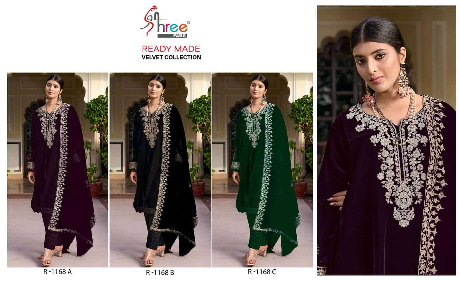 Shree Fabs Velvet Pakistani Festive Suit