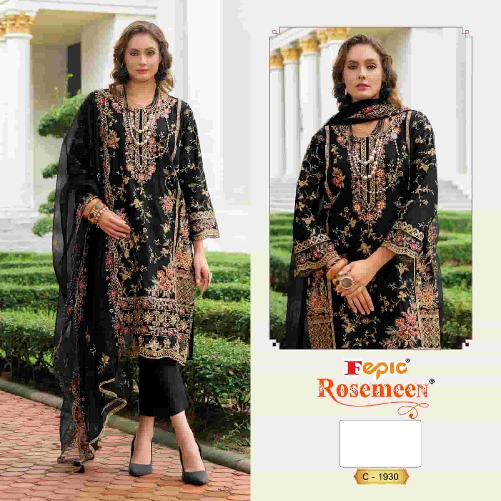 Fepic C 1930 Colors Party Wear Style Exclusive Designer Salwar Suit Collection