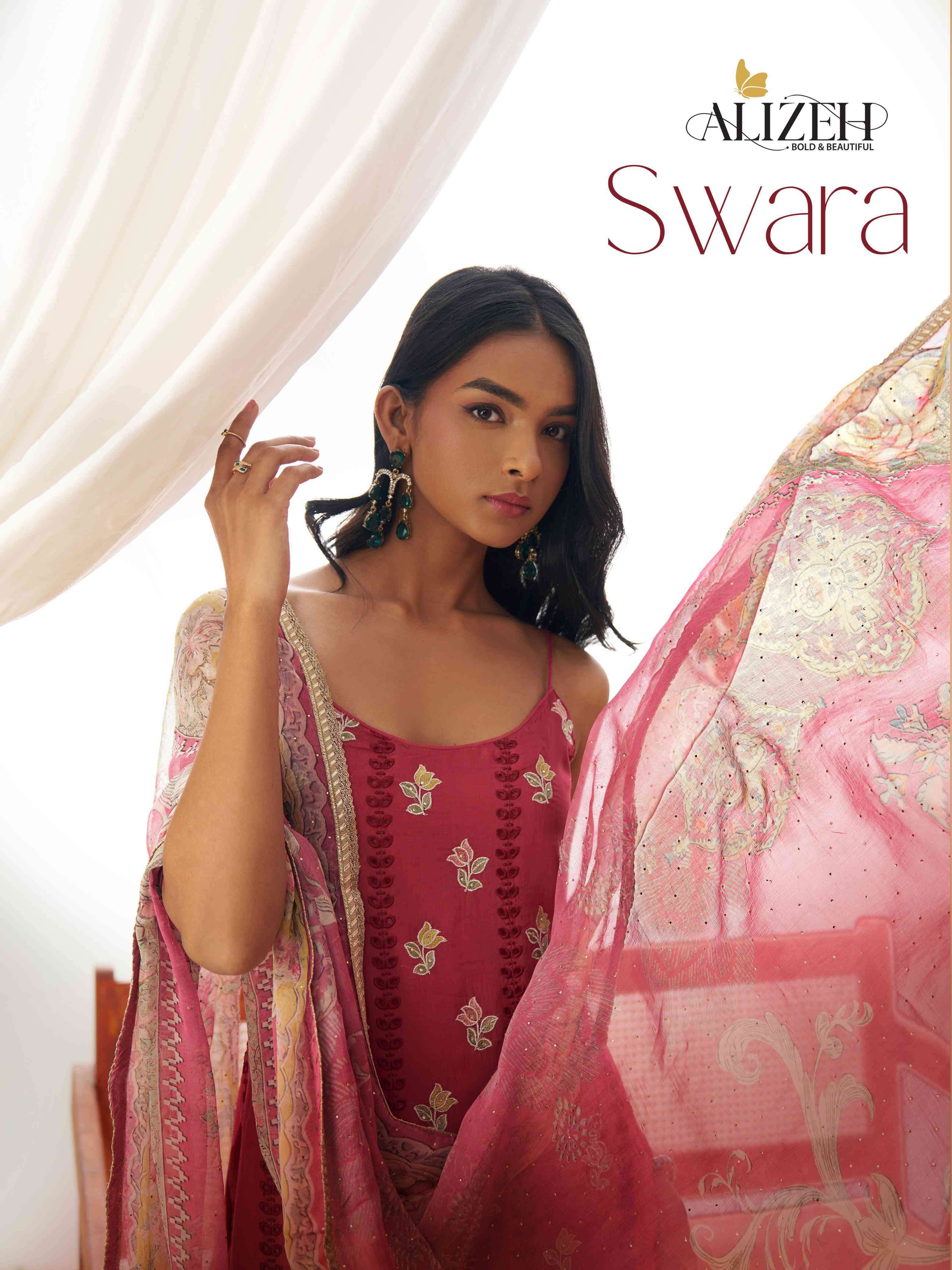 Alizeh Swara 8001 to 8004 Readymade Suit Collection Price Exporter