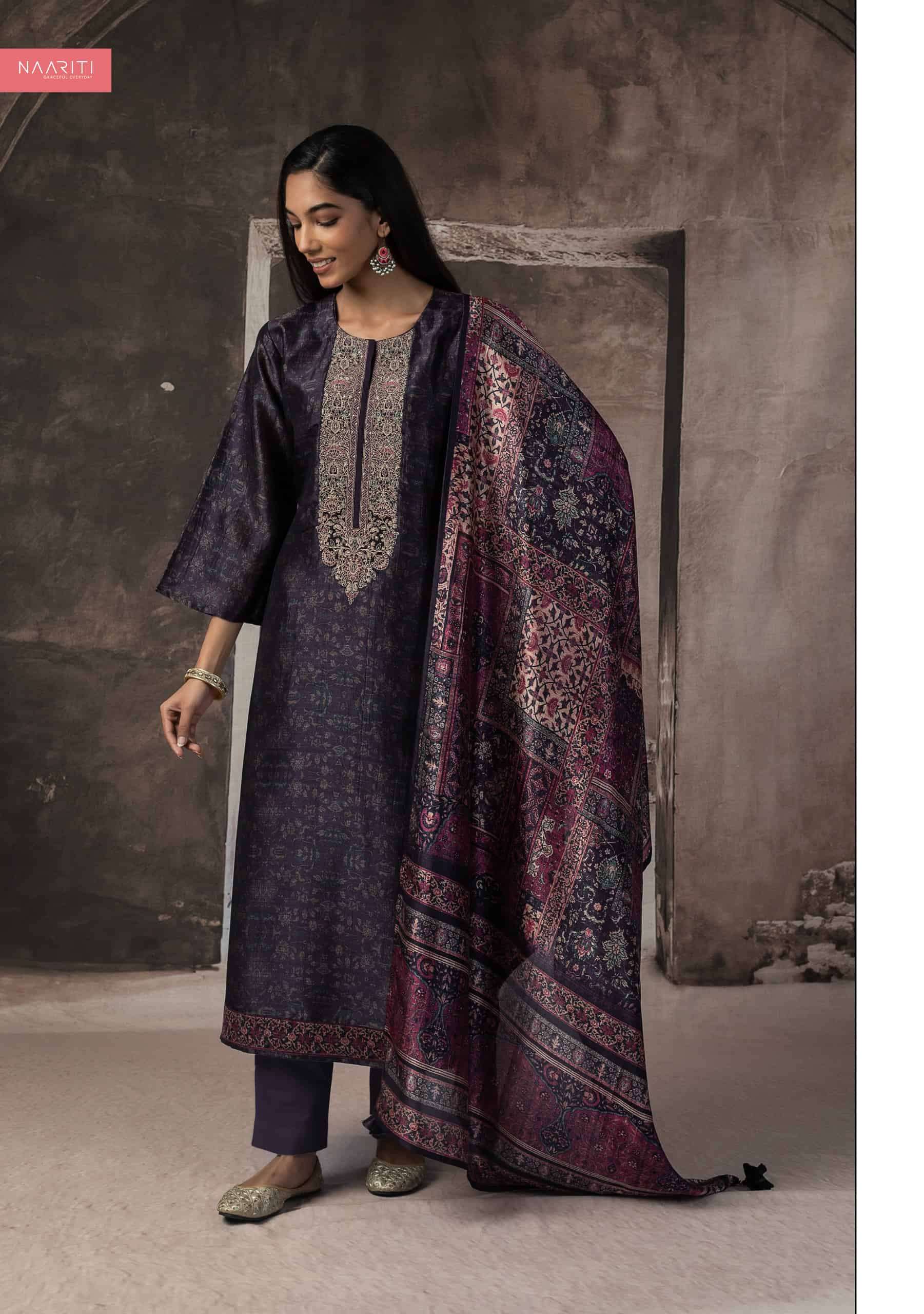 Naariti Punika Designer Silk Party Wear Dress Collection