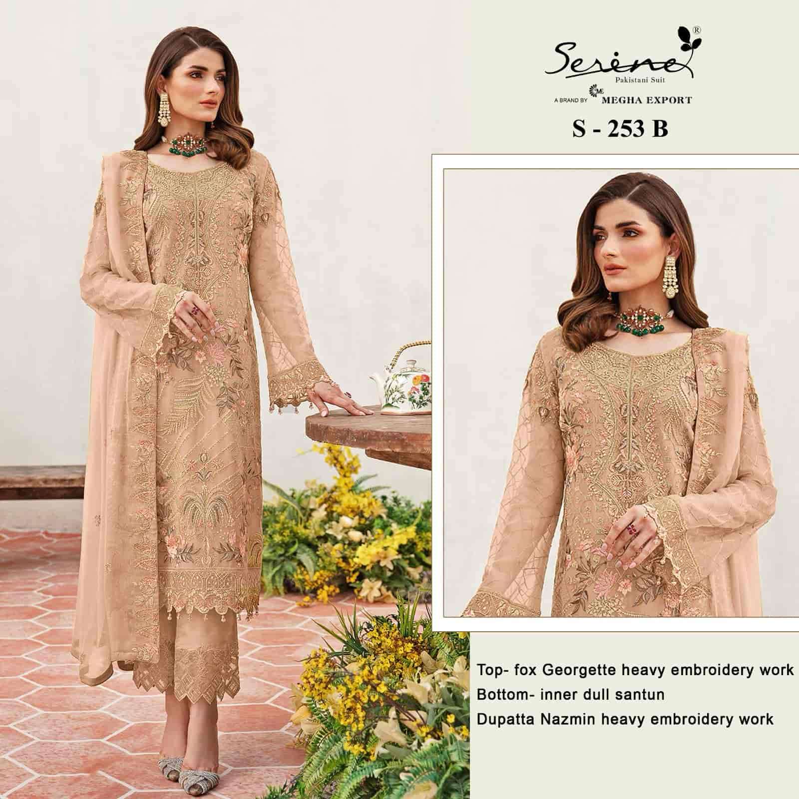 Serine S 253 B Festive Wear Style Designer Pakistani Suit Ensemble