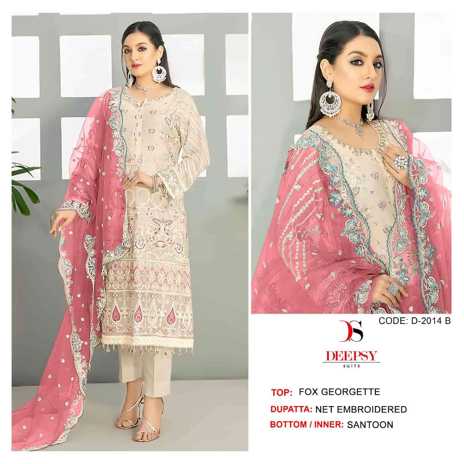 Deepsy D 2014 Colors Pakistani Festive Wear Style Designer Salwar Suit Exporters