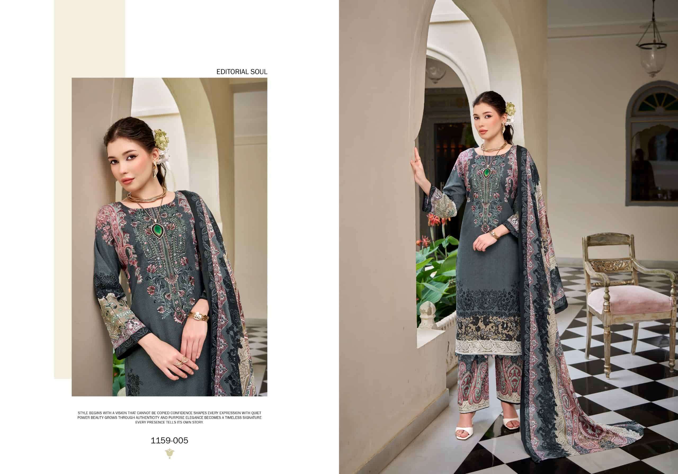 Romani Mahira Vol 10 Pakistani Print Cotton Dress Material