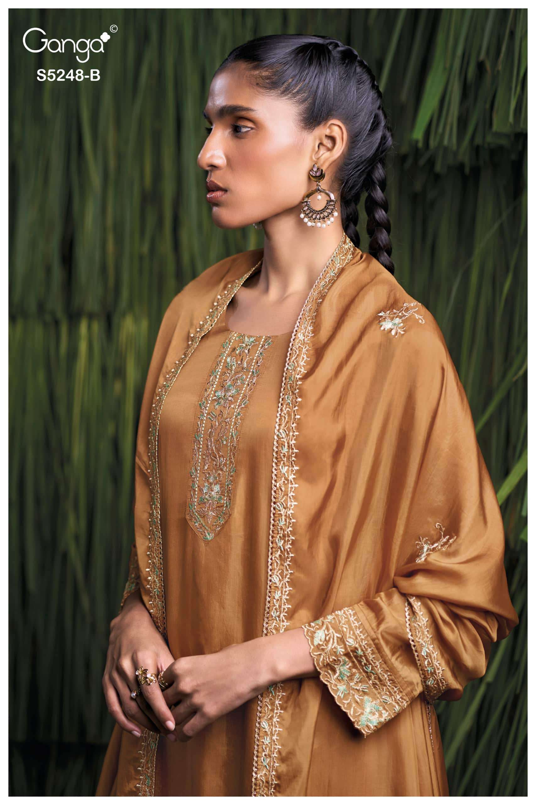 Ganga Fashion Dazell 5248 Premium Designs Ladies Suit