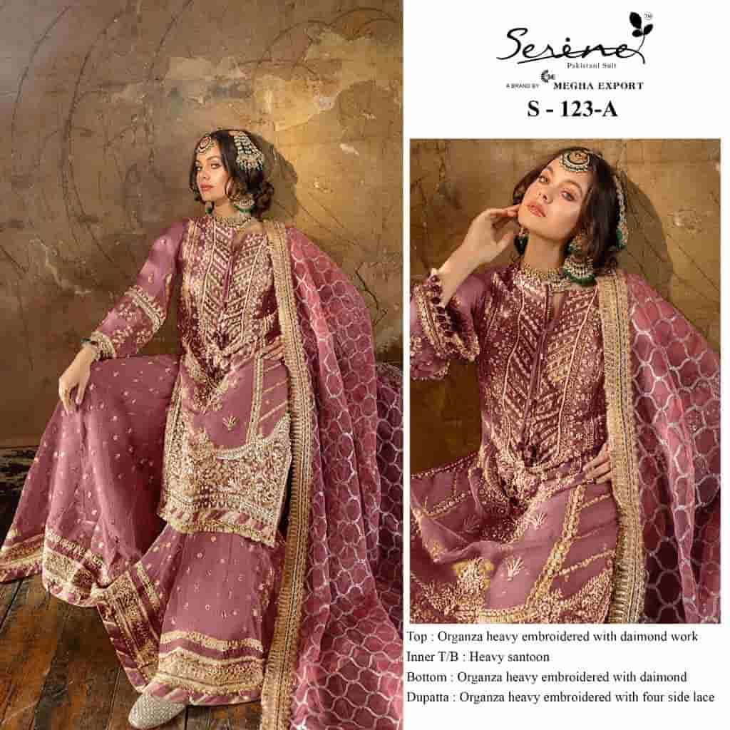 Megha Export S 123 Colors Pakistani Heavy Designer Style Wedding Wear Suit Exporters