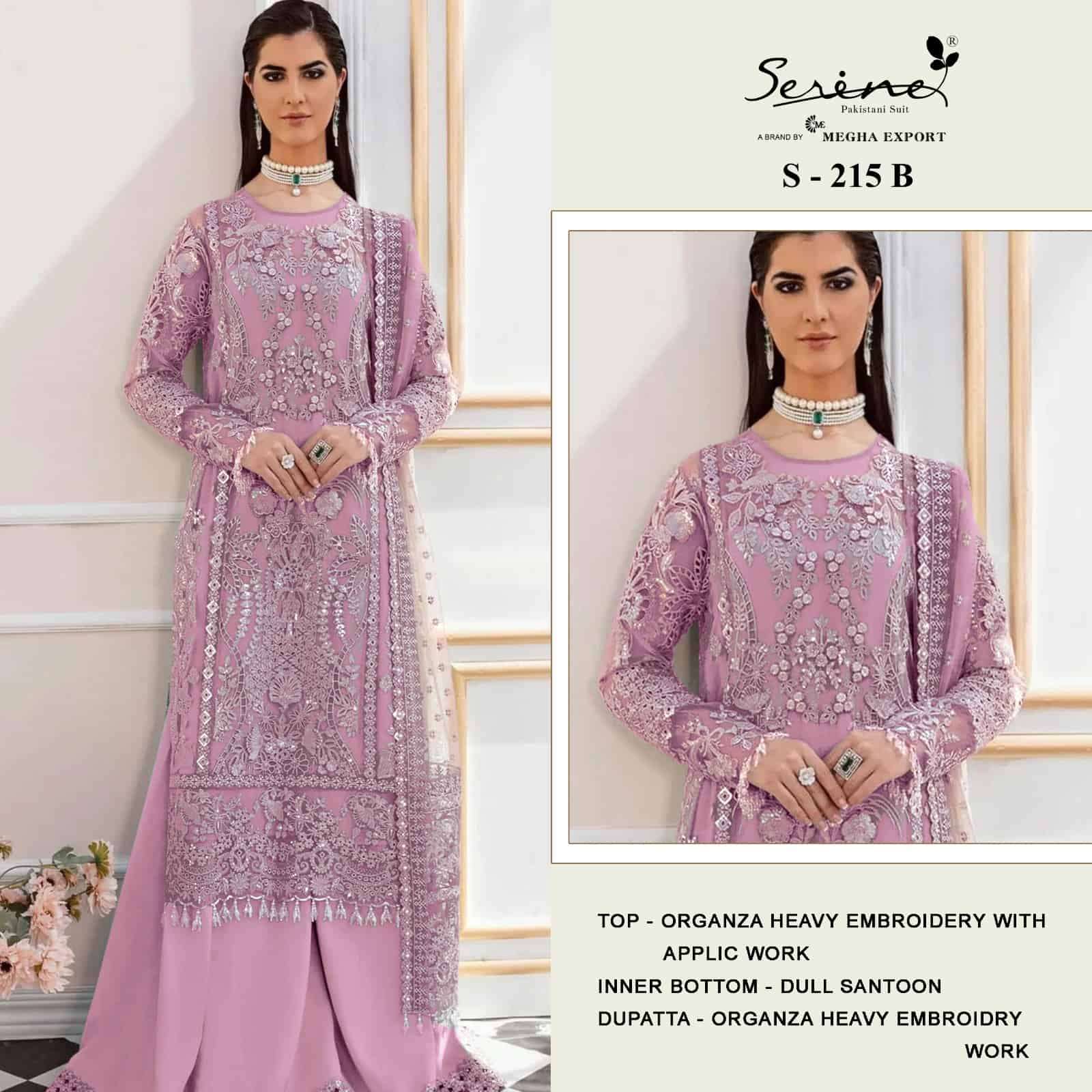 Serine S-215 B Pakistani Designer Salwar Suit
