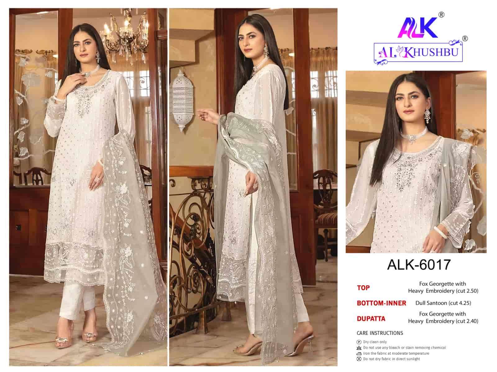Al Khushbu 6017 Exclusive Designer Style Pakistani Suit Collection