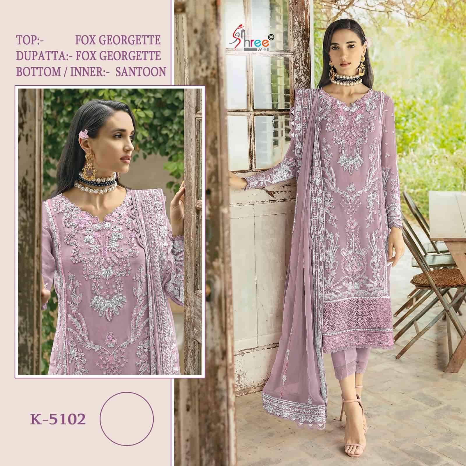 Shree Fabs K 5102 Colors Pakistani Heavy Designer Georgette Salwar Suit Wholesalers