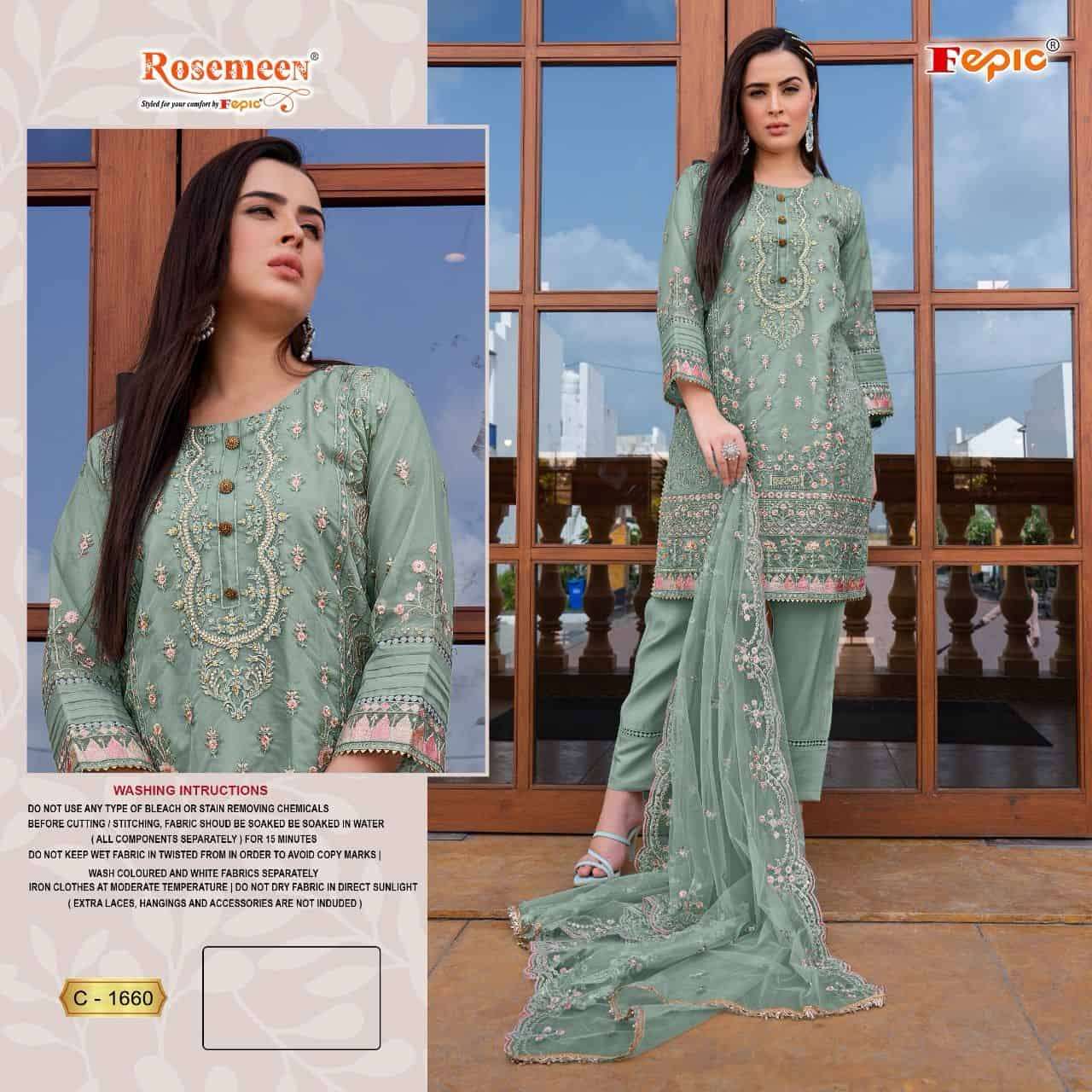 Fepic C 1660 Colors Exclusive Heavy Designs Wedding Wear Style Dress Wholesalers