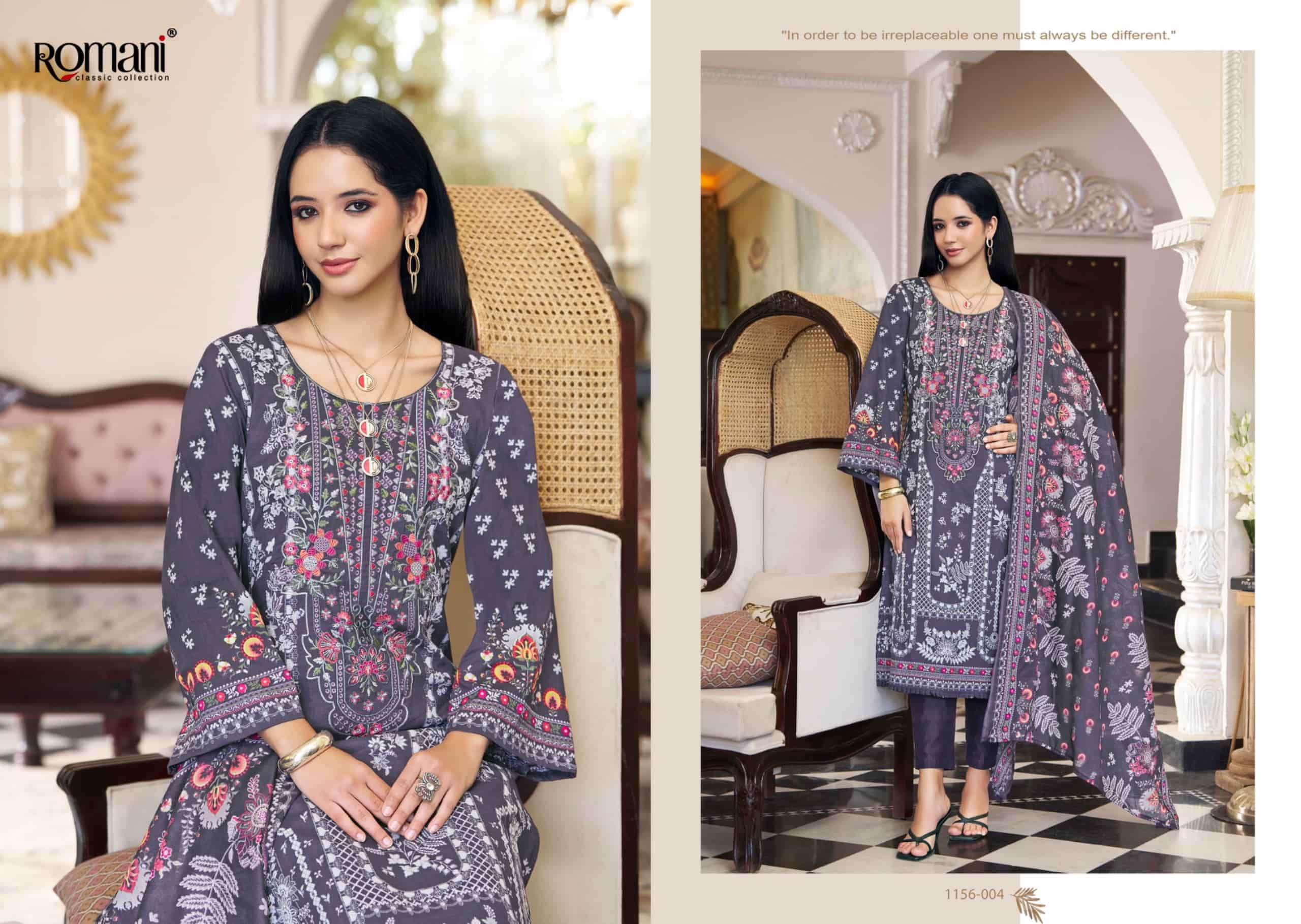 Romani Aarzu Vol 35 Fancy Cotton Dress Material