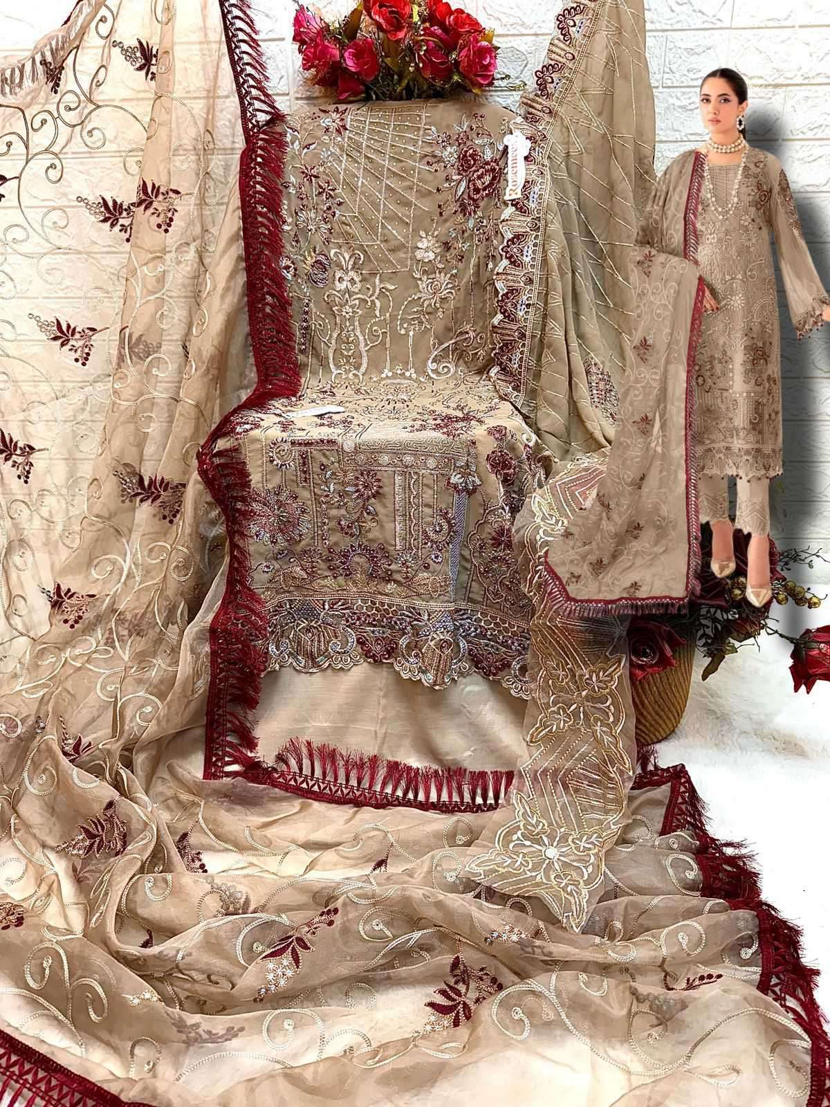 Fepic Rosemeen Heavy Embroidered Pakistani Dress