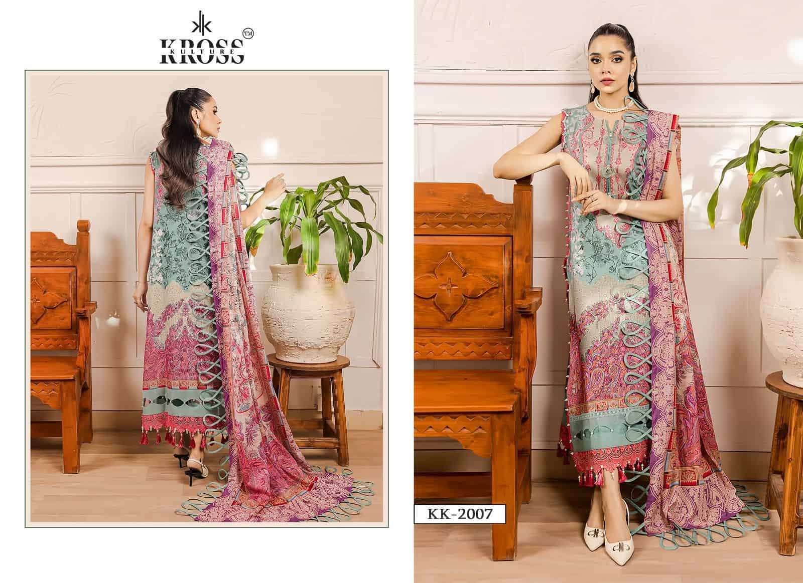 Kross Kulture KK 2007 Embroidered Dress