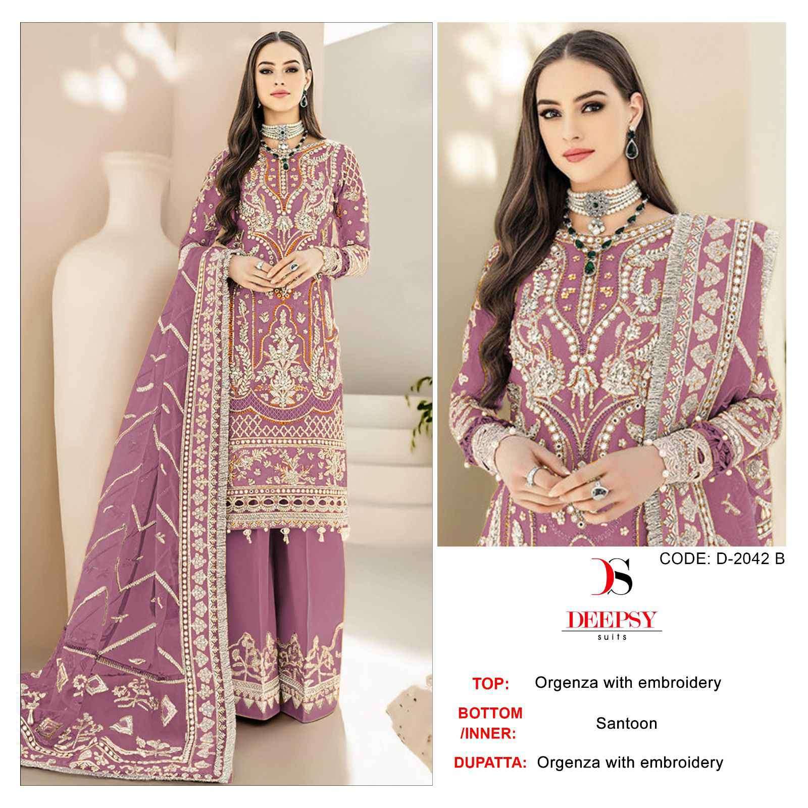 Deepsy 2042 B Pakistani Festive Salwar Suit