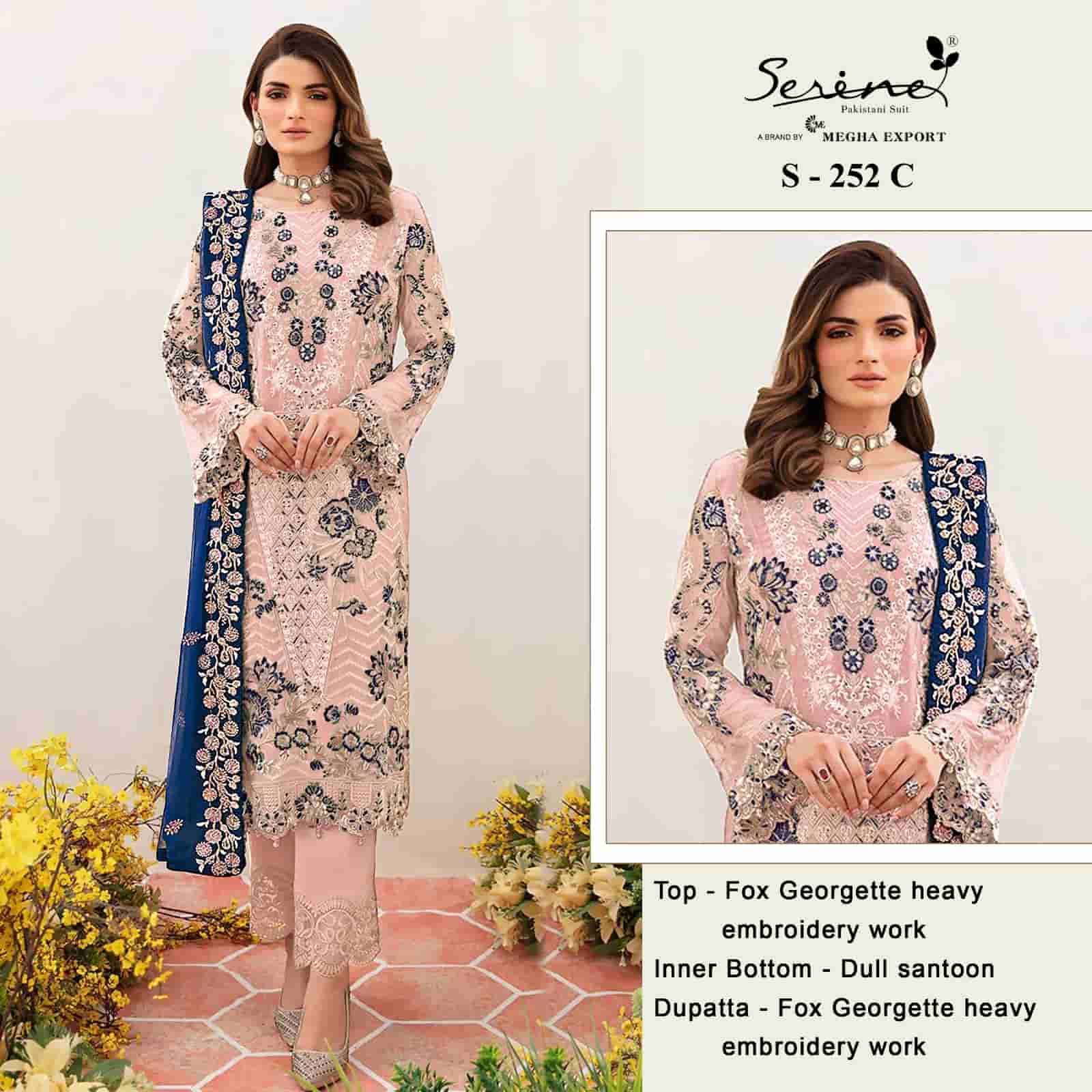Serine S-252 C Embroidered Pakistani Salwar