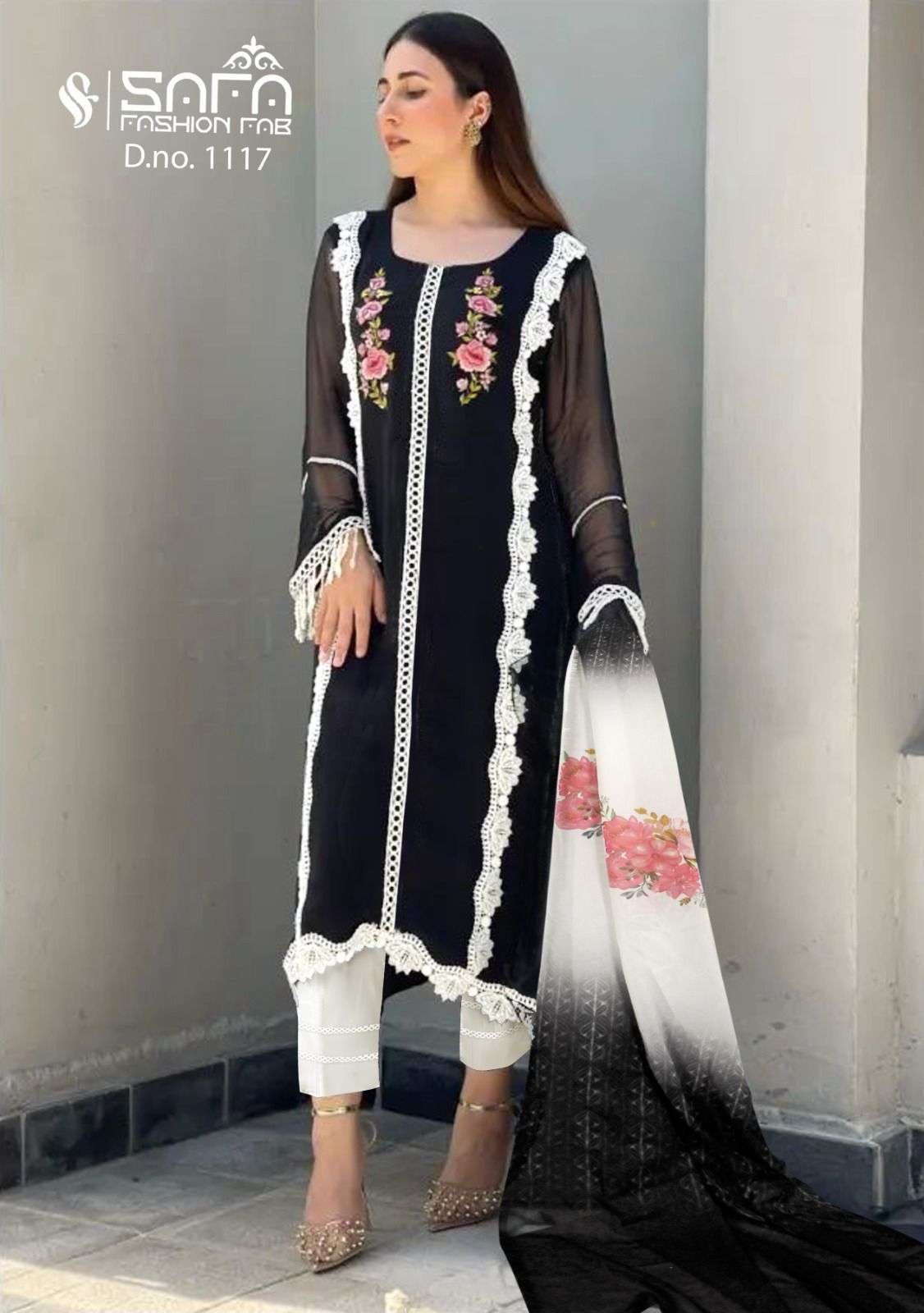 Safa fashion Fab 1117 Fancy pakistani Readymade Suit Designs