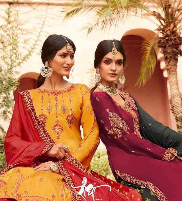 Radha Trends Sardarni Vol 2 771 To 775 Partywear Lehenga Style Designer Dress
