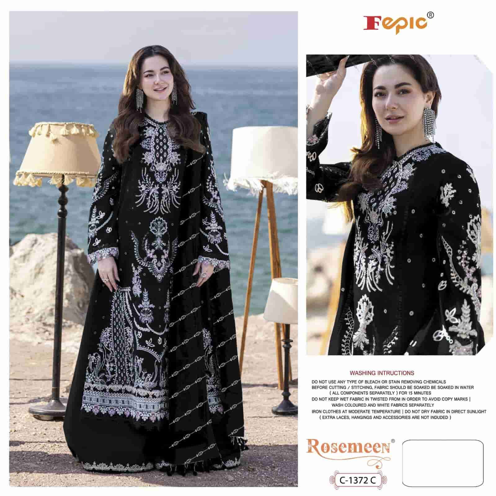 Fepic C 1372 C Pakistani Festive Wear Embroidered Salwar Kameez Ensemble