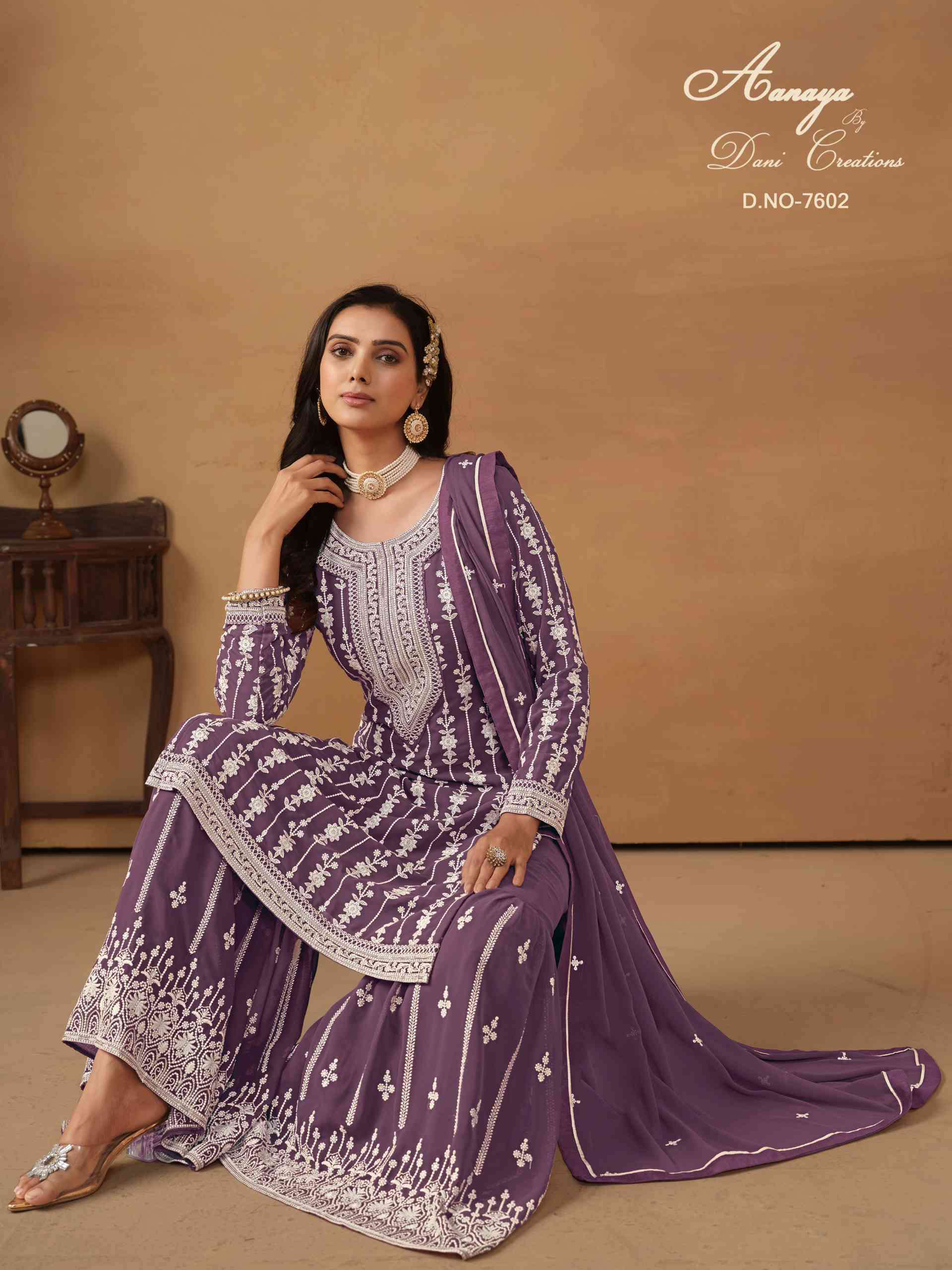Aanaya Vol 176 Heavy Palazzo Salwar Suit