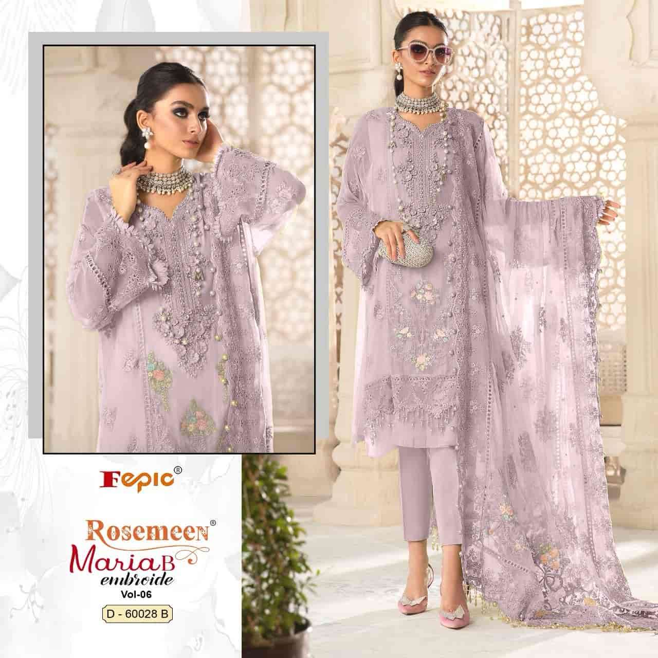 Fepic Rosemeen Maria B Embroide Vol 6 Exclusive Latest Designer Suit Wholesalers