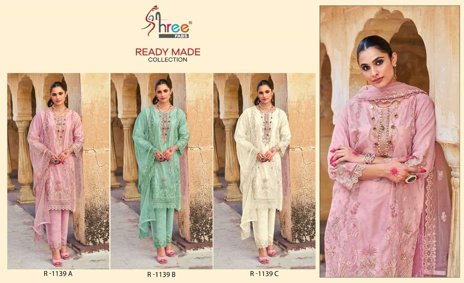Shree Fabs R 1139 Colors Pakistani Festive Wear Style Designer Readymade Collection