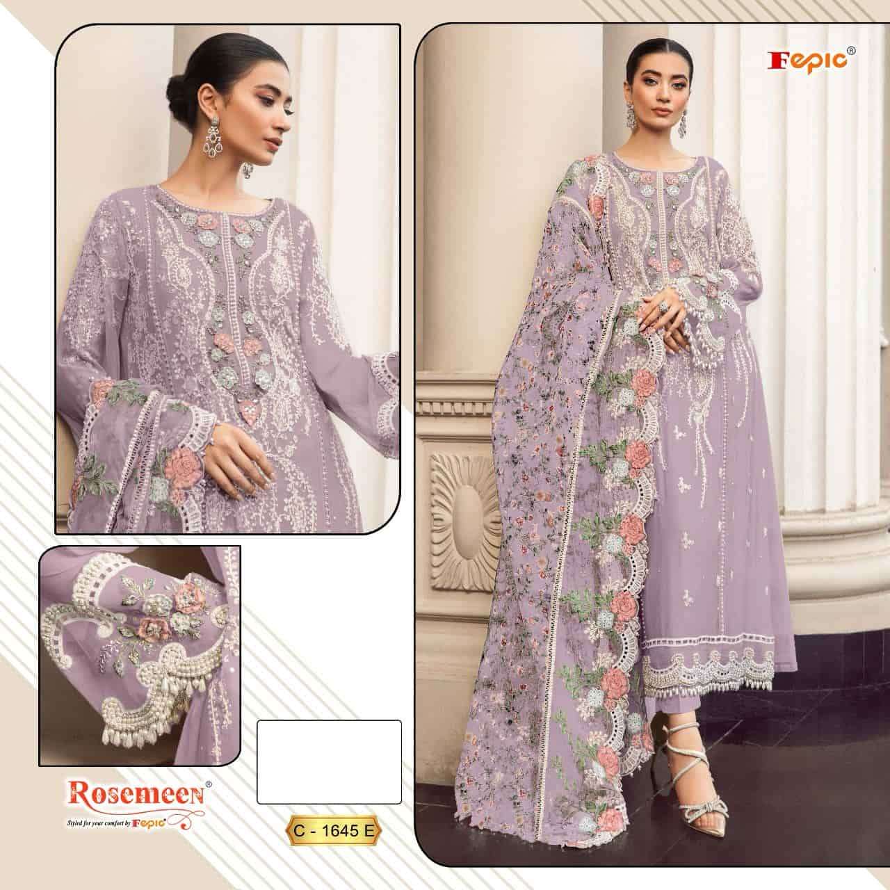 Fepic Rosemeen C 1645 E Pakistani Salwar Suit