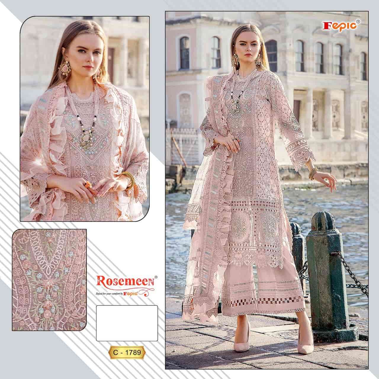 Fepic Rosemeen Pure Cotton Unstitched Salwar Suit