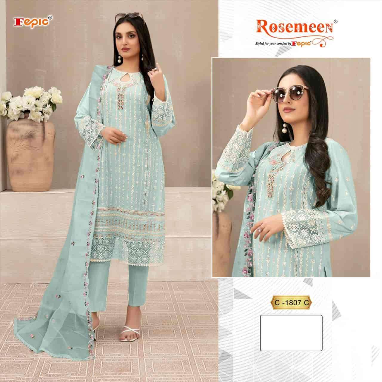 Fepic Rosemeen Designer Pakistani Salwar Suit