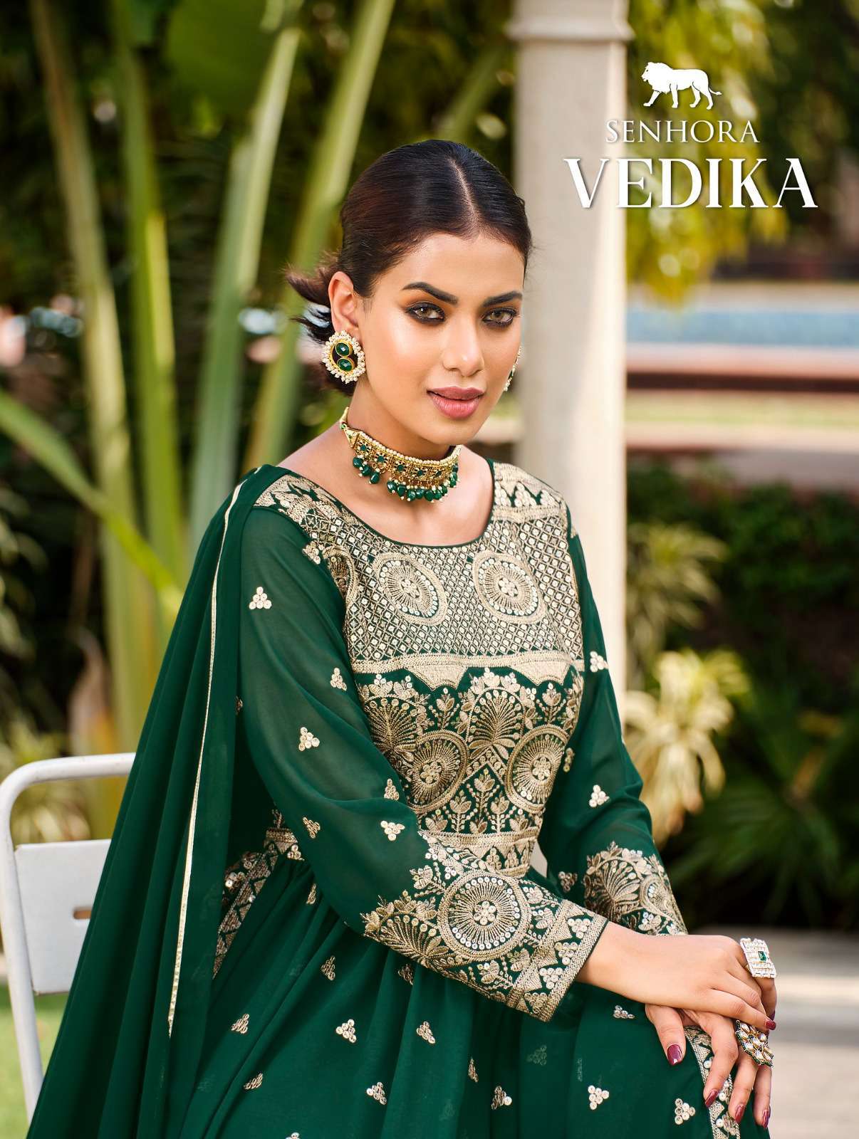 Senhora Vedika Readymade Festive Collection Designer Nyara Style Suit