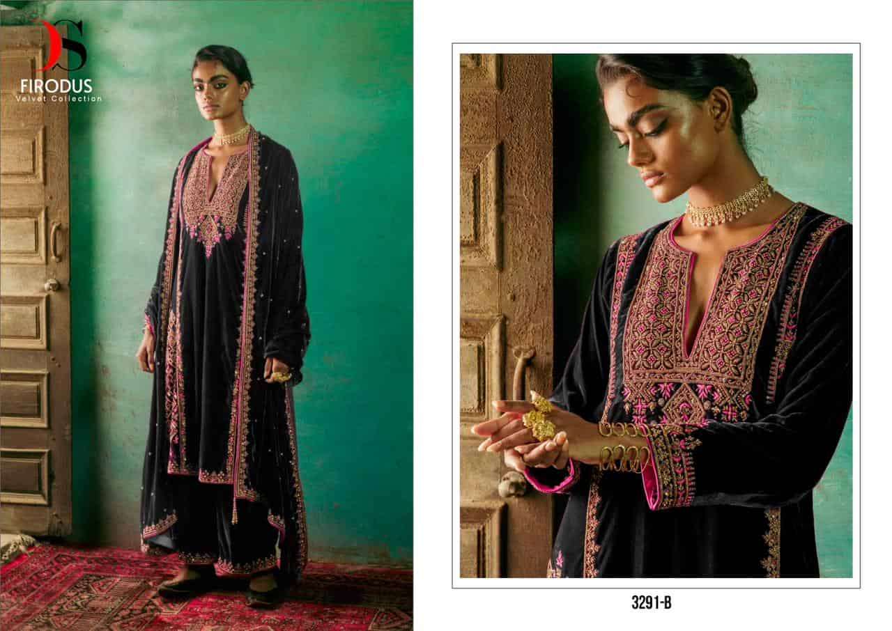 Deepsy Velvet Embroidered Pakistani Salwar Suit