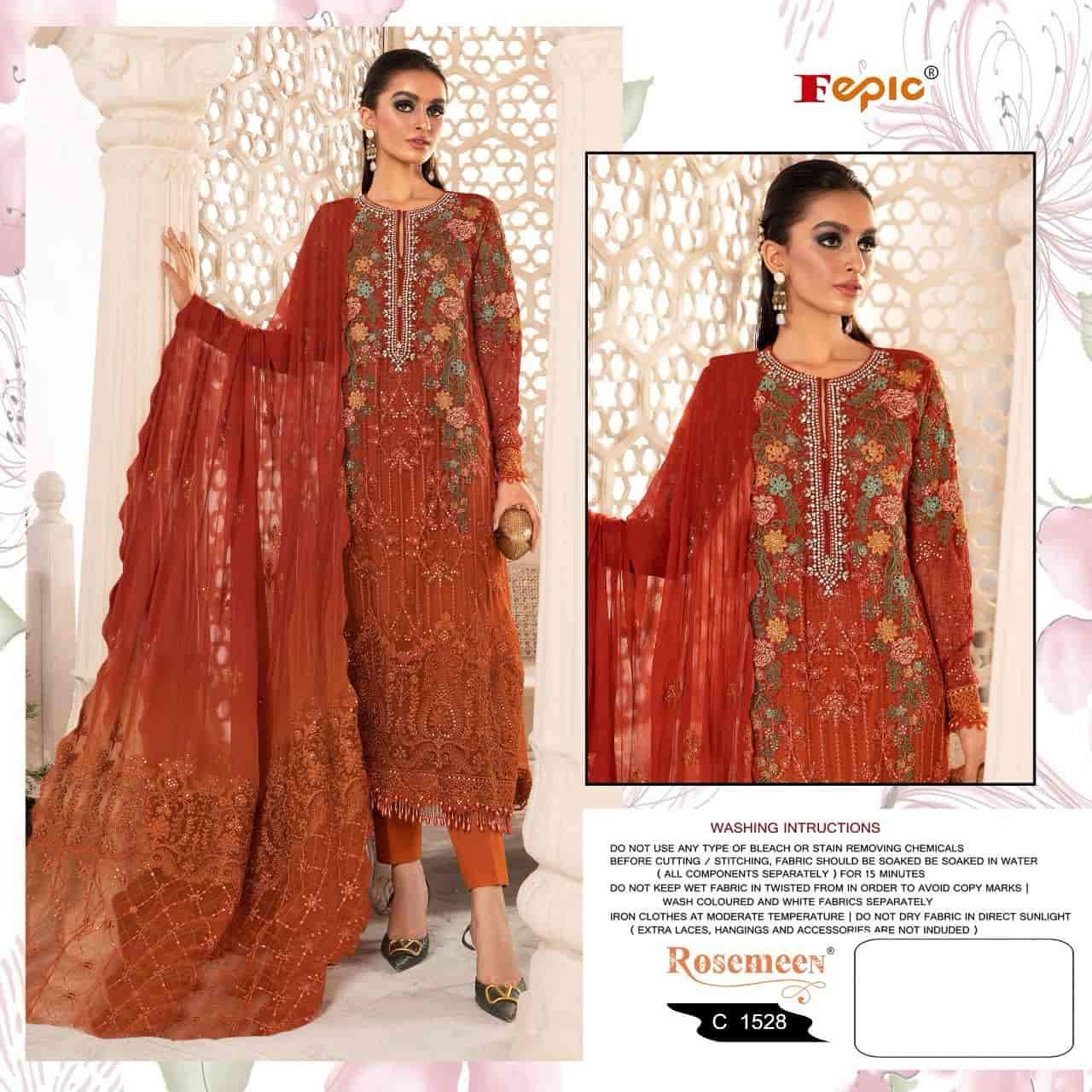 Fepic C 1528 Colors Pakistani Stylish Designer Salwar Suit Online