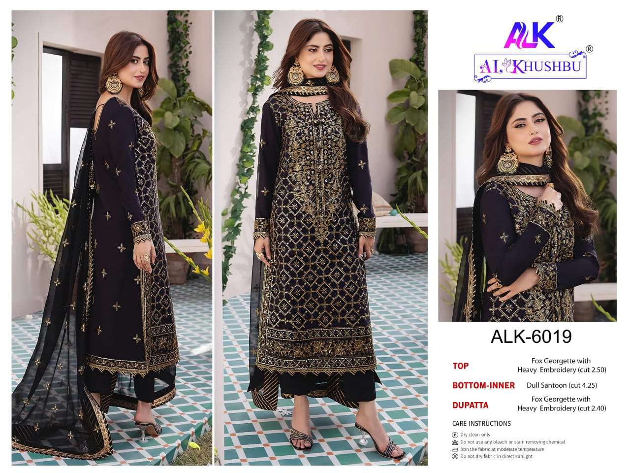 Al Khushbu 6019 Exclusive Party Wear Style Designer Salwar Kameez Ensemble
