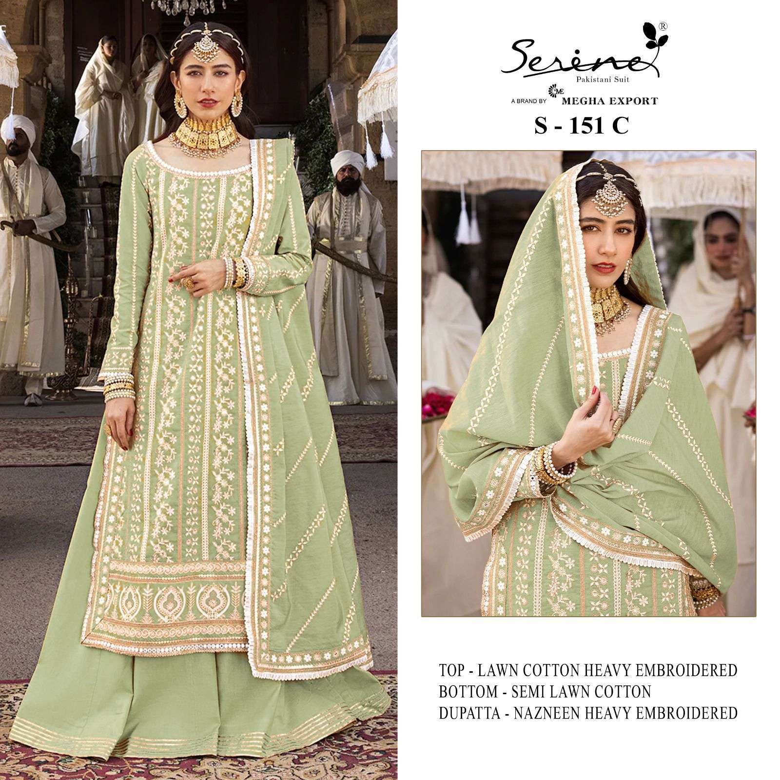 Serine S 151 Colors Pakistani Suit And Salwar
