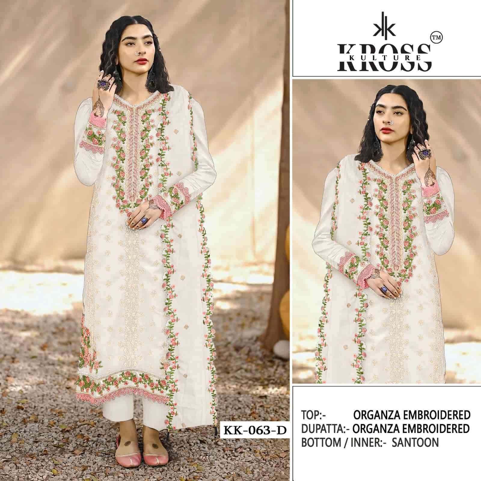 Kross Kulture KK 063 Colors Pakistani Party Wear Style Designer Salwar Suit Wholesalers