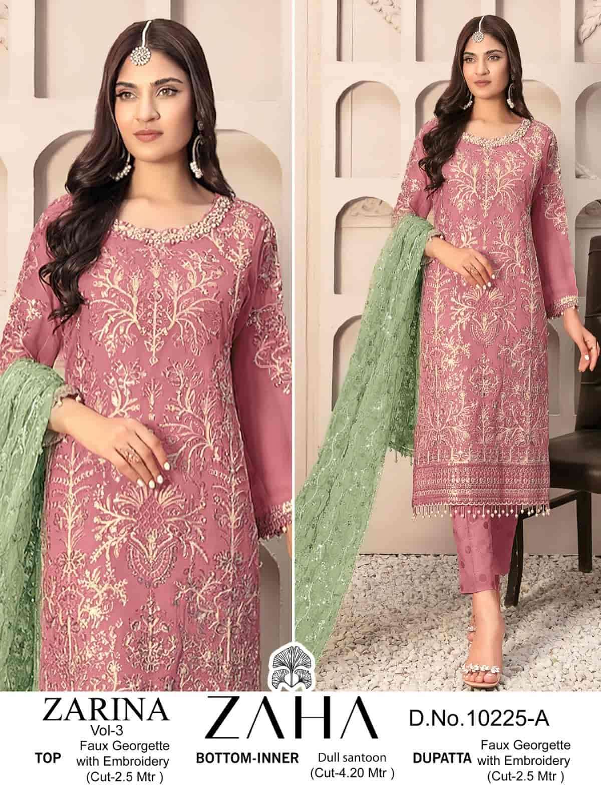 Zaha Zarina Vol-3 Designer Salwar Suit